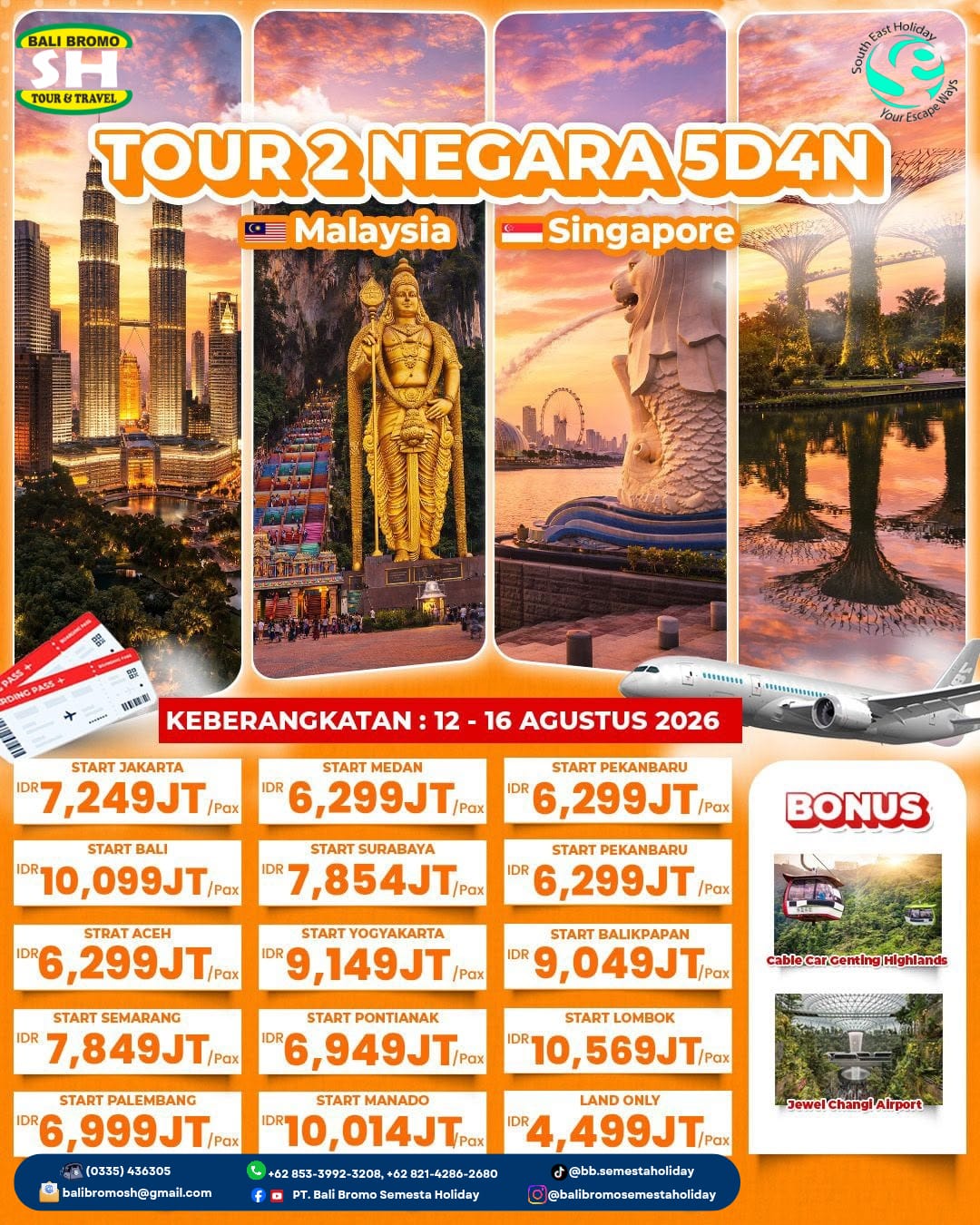 TOUR 2 NEGARA