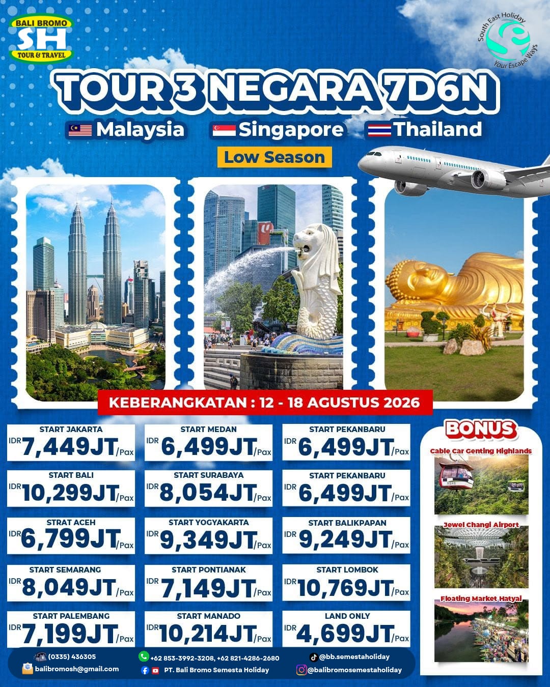 TOUR 3 NEGARA